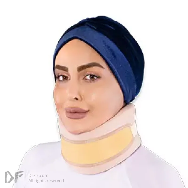 گردن بند طبی نیمه سخت تن یار کد 1060