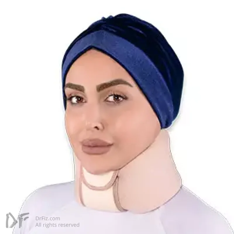 گردن بند طبی نرم قابل تنظیم تن یار کد 1130