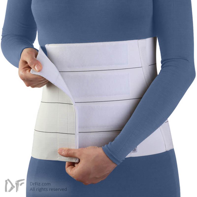شکم بند پل دار قابل تنظیم طب و صنعت (سفید کد ۶۰۲۱۰ - کرم کد ۶۰۴۲۰)